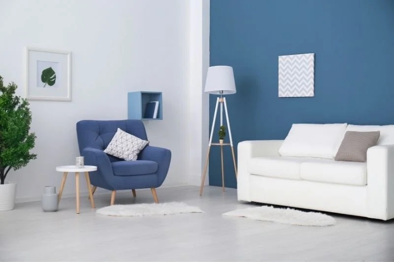 Güzelyalı salon iç cephe boyama örneği